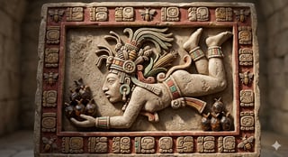 Representation of the Mayan God, Ah Muzen Cab