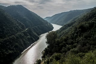 The Bembézar River in the Sierra de Hornachuelos Natural Park